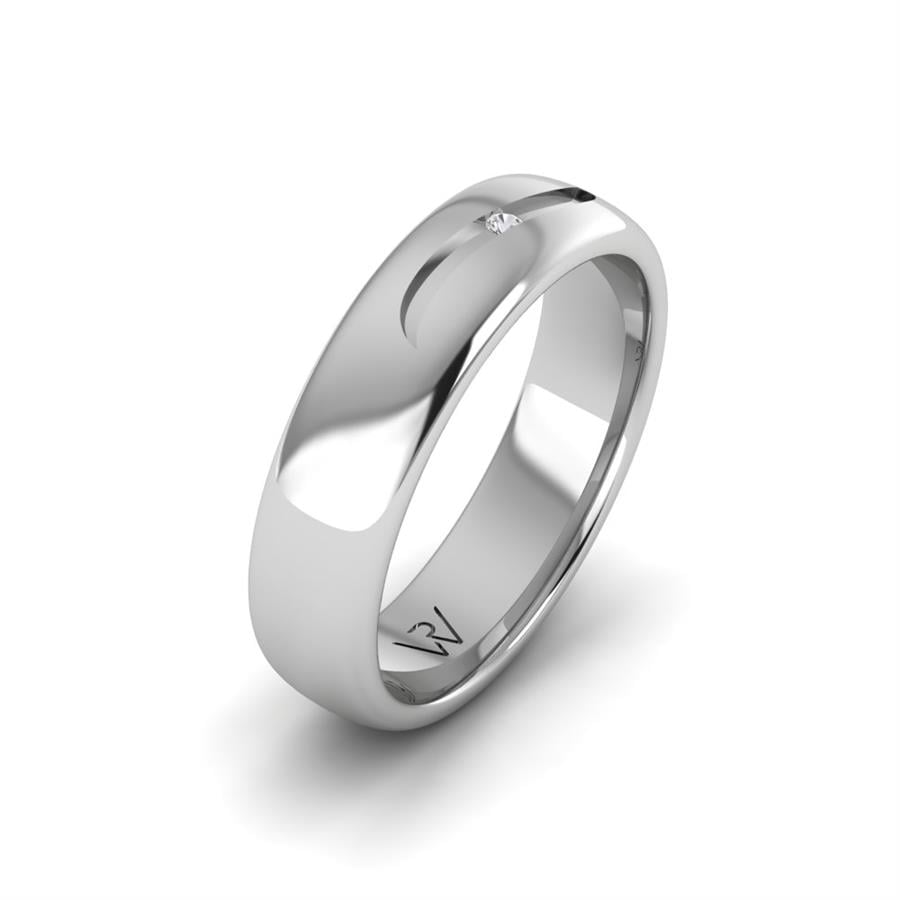 Alliances en argent couple Adore Glorious Argent