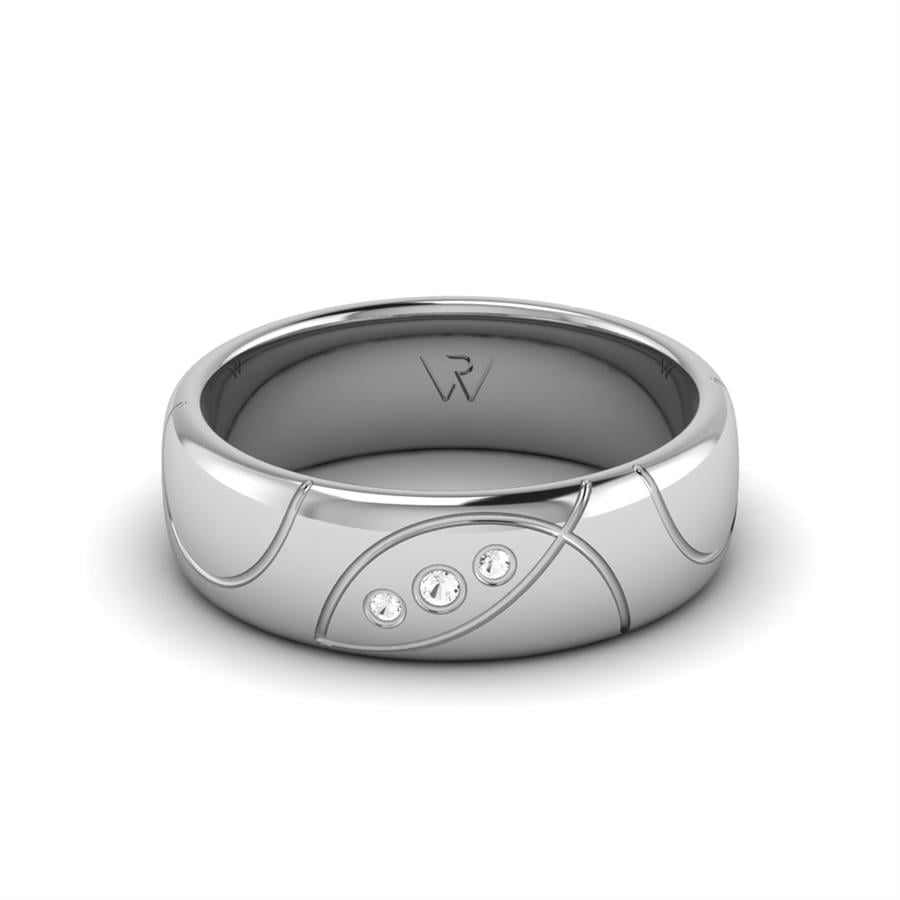Alliances en argent femme White Feather Argent