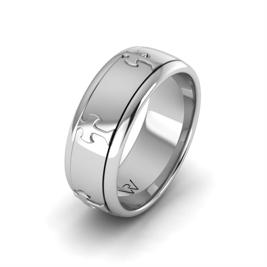 Alliances modernes Golden Perfection Or Blanc