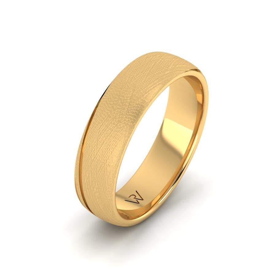 Alliances modernes homme Alluring Season Or Jaune