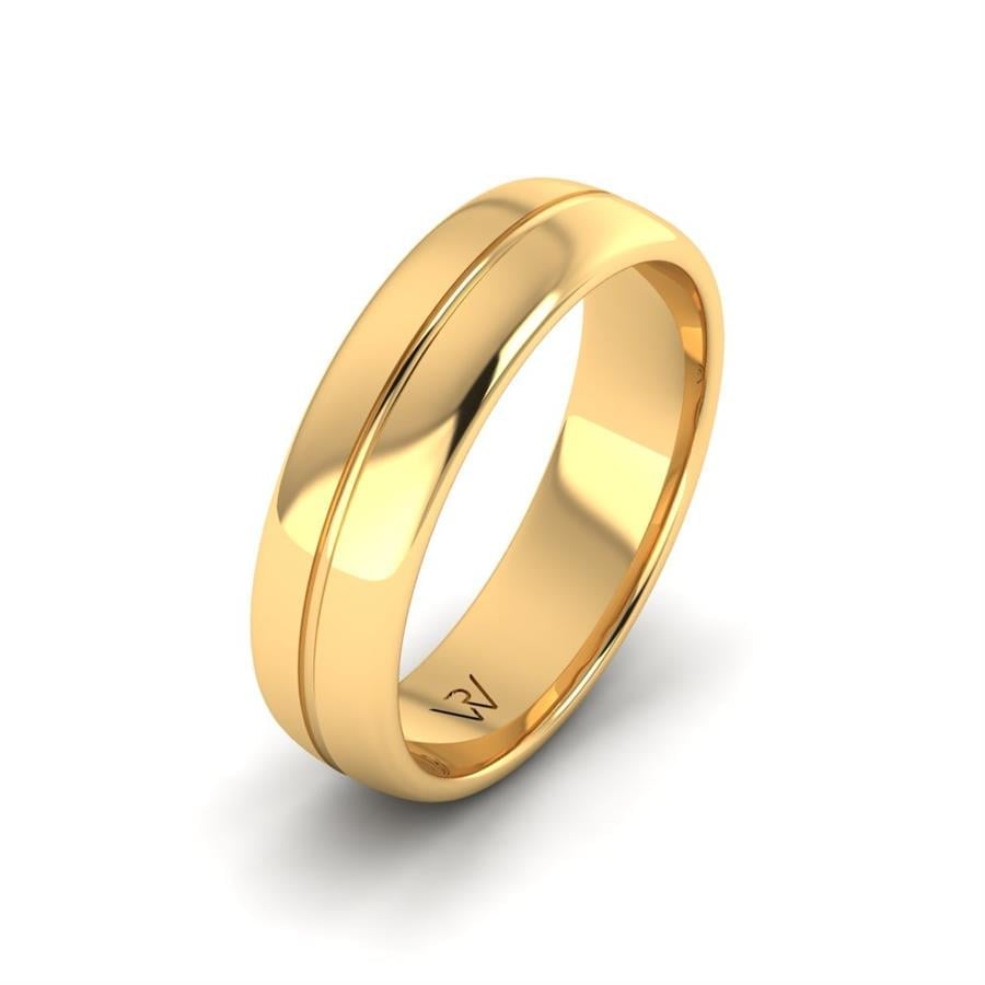 Alliances modernes homme universe Lyra Or Jaune