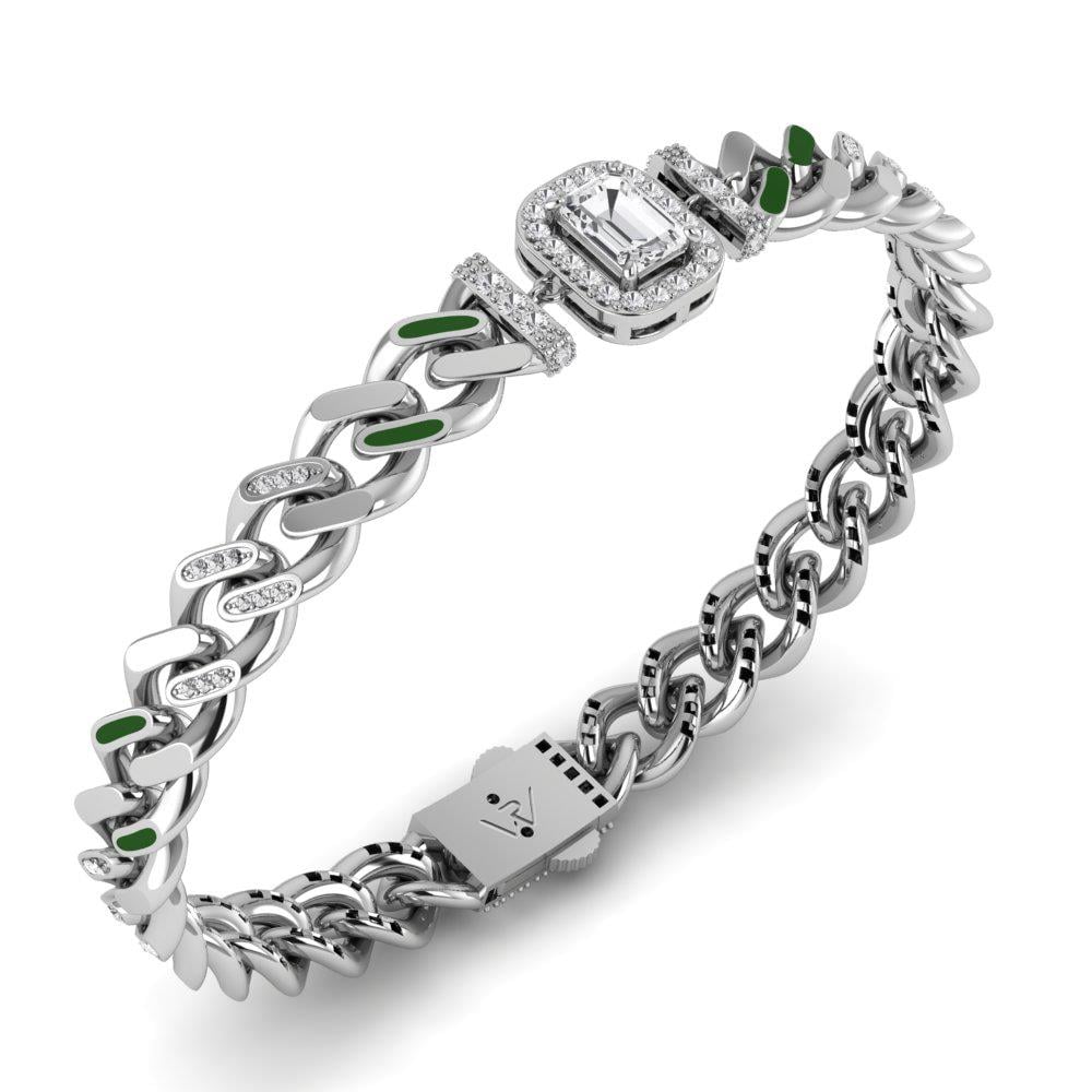 Bracelets Royal Or Blanc - Blanc