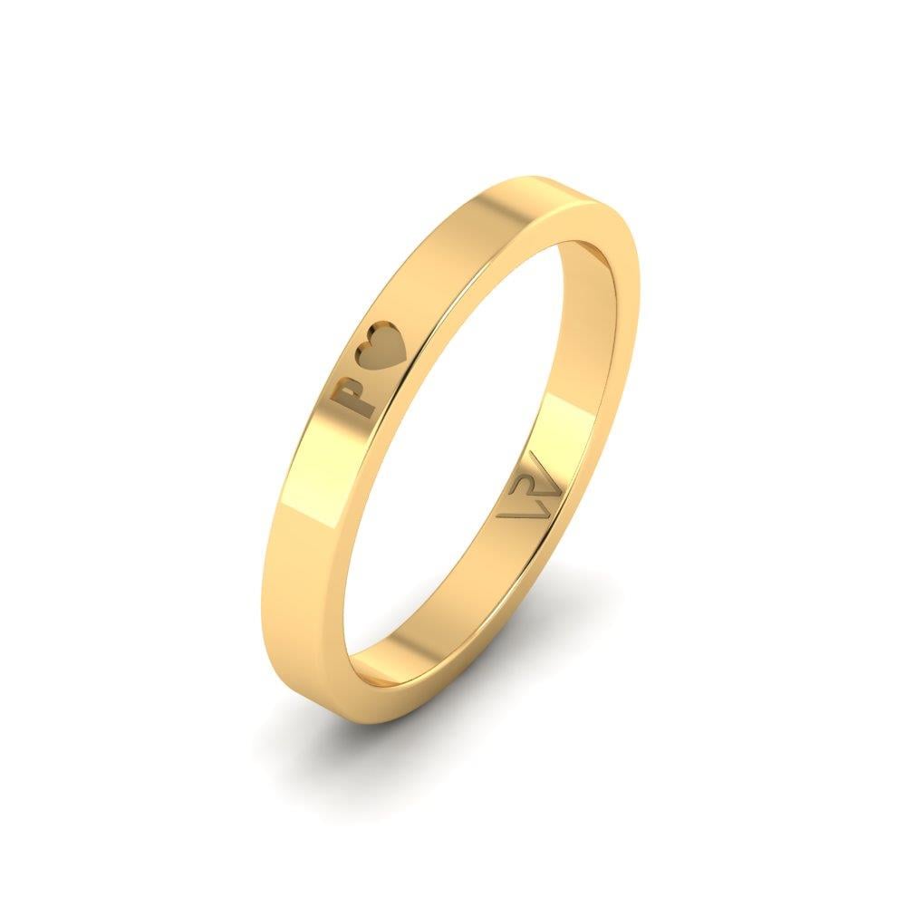 Classic womens wedding rings Delight Flora Yellow Gold 