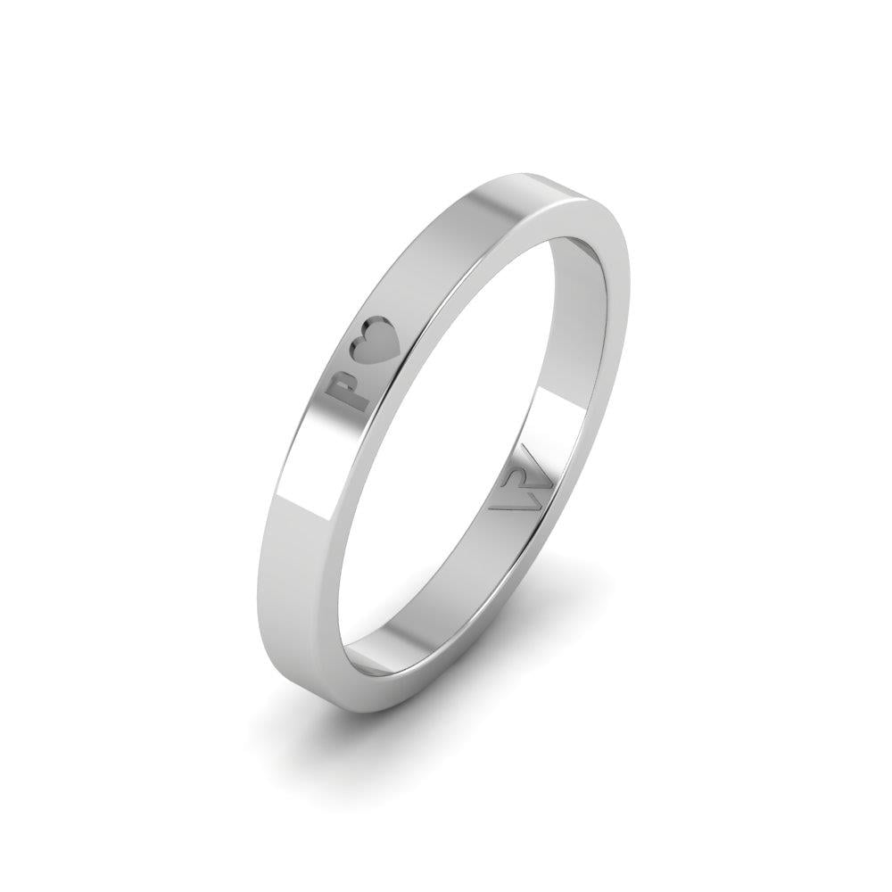 Classic womens wedding rings Delight Flora White Gold 