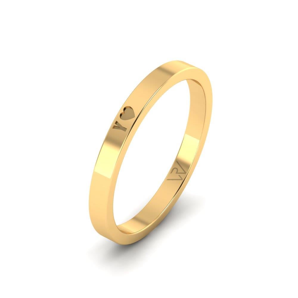 Alliances classiques homme Delight Flora Or Jaune 