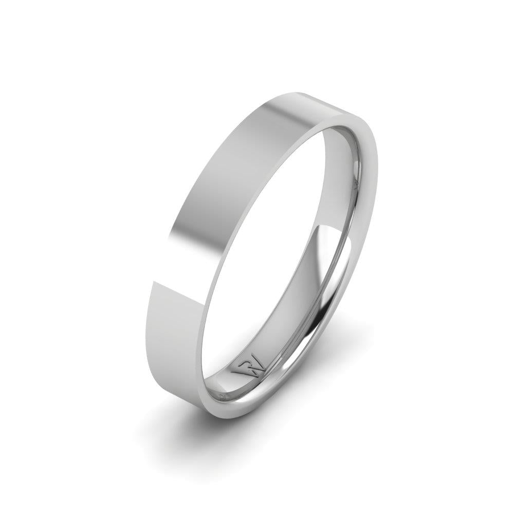 Classic mens wedding rings Loveblaze White Gold 