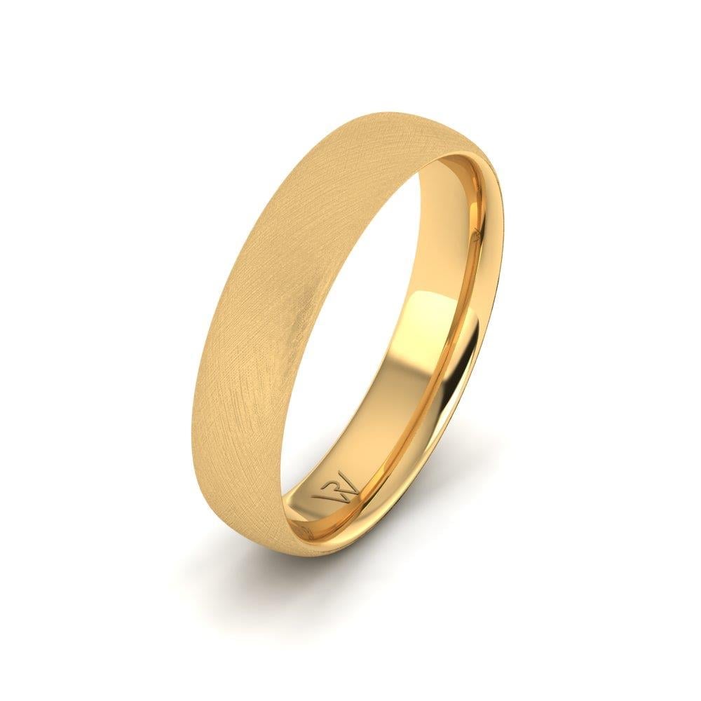 Modern wedding rings for men Radiantia Yellow Gold 