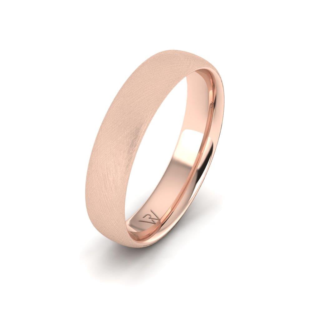 Modern wedding rings for men Radiantia Rose Gold 