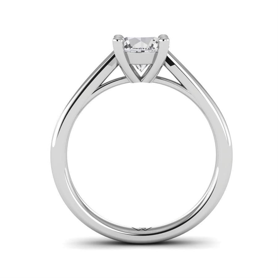 Solitaires Magnifique Or Blanc Argent Diamant 1 ct