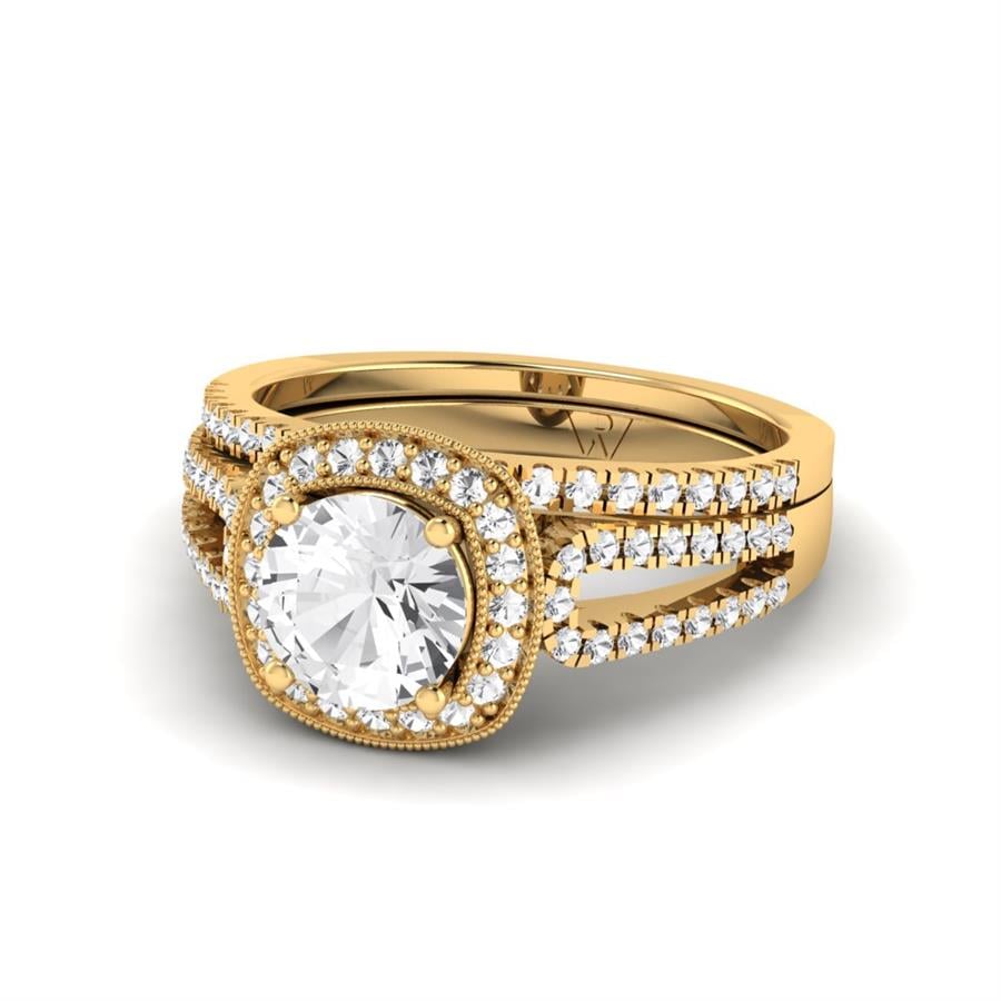Solitaires Éternelle Or Jaune Diamant 1,25 ct