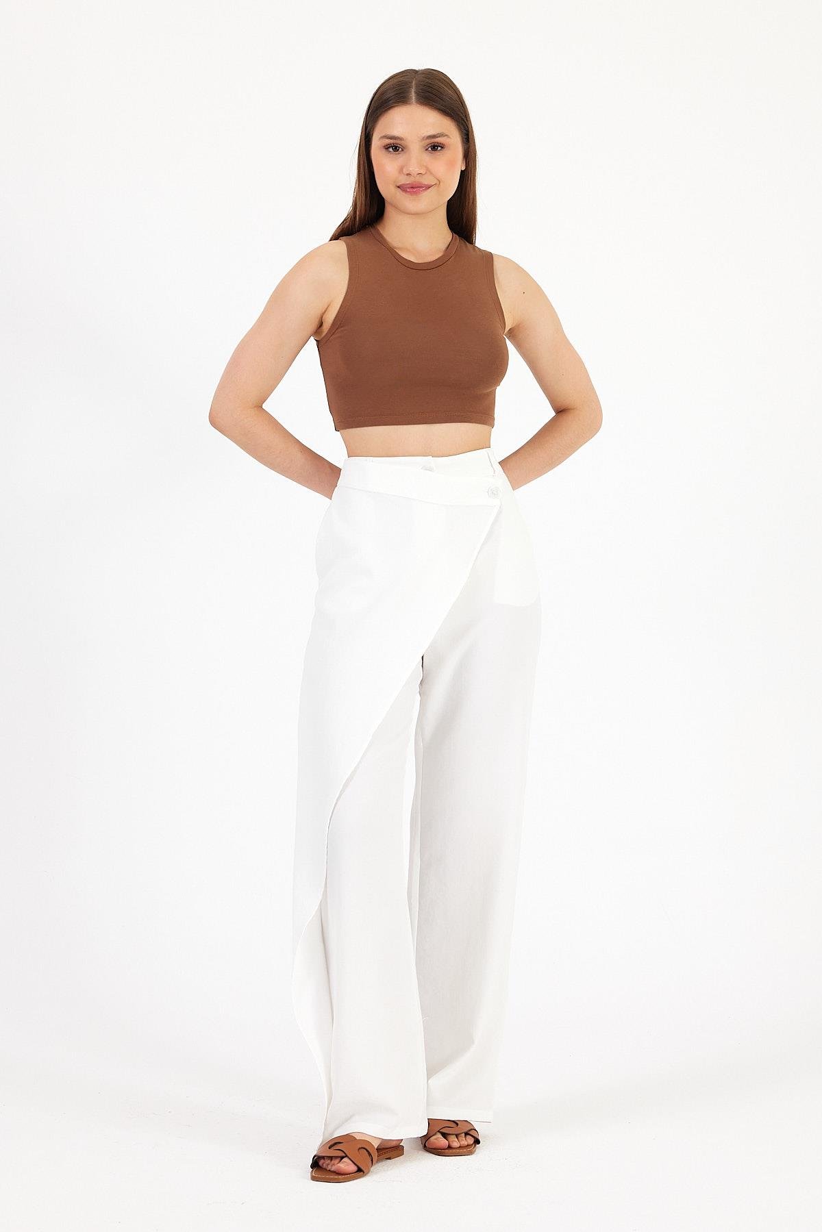 Belted Pantolon