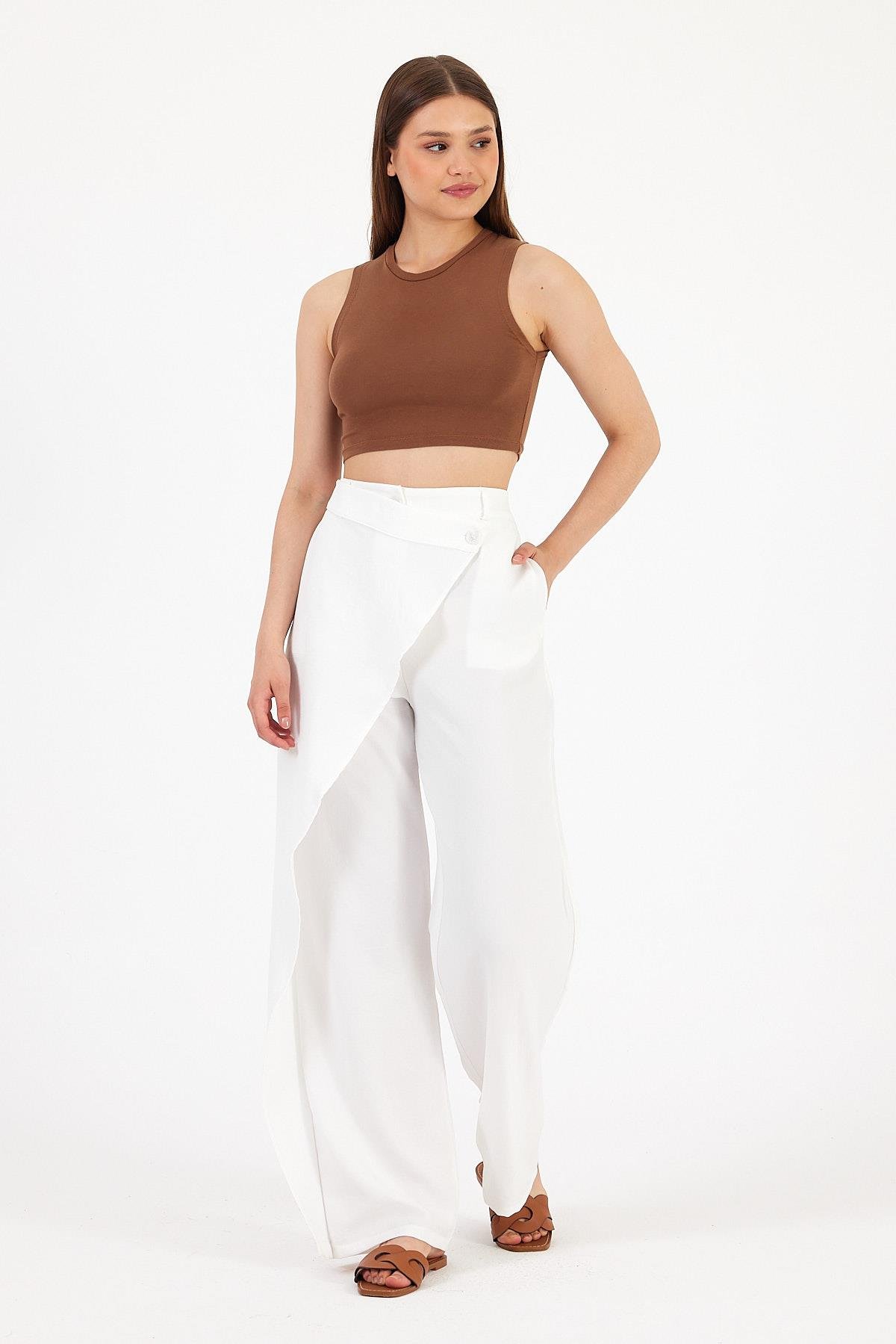 Belted Pantolon