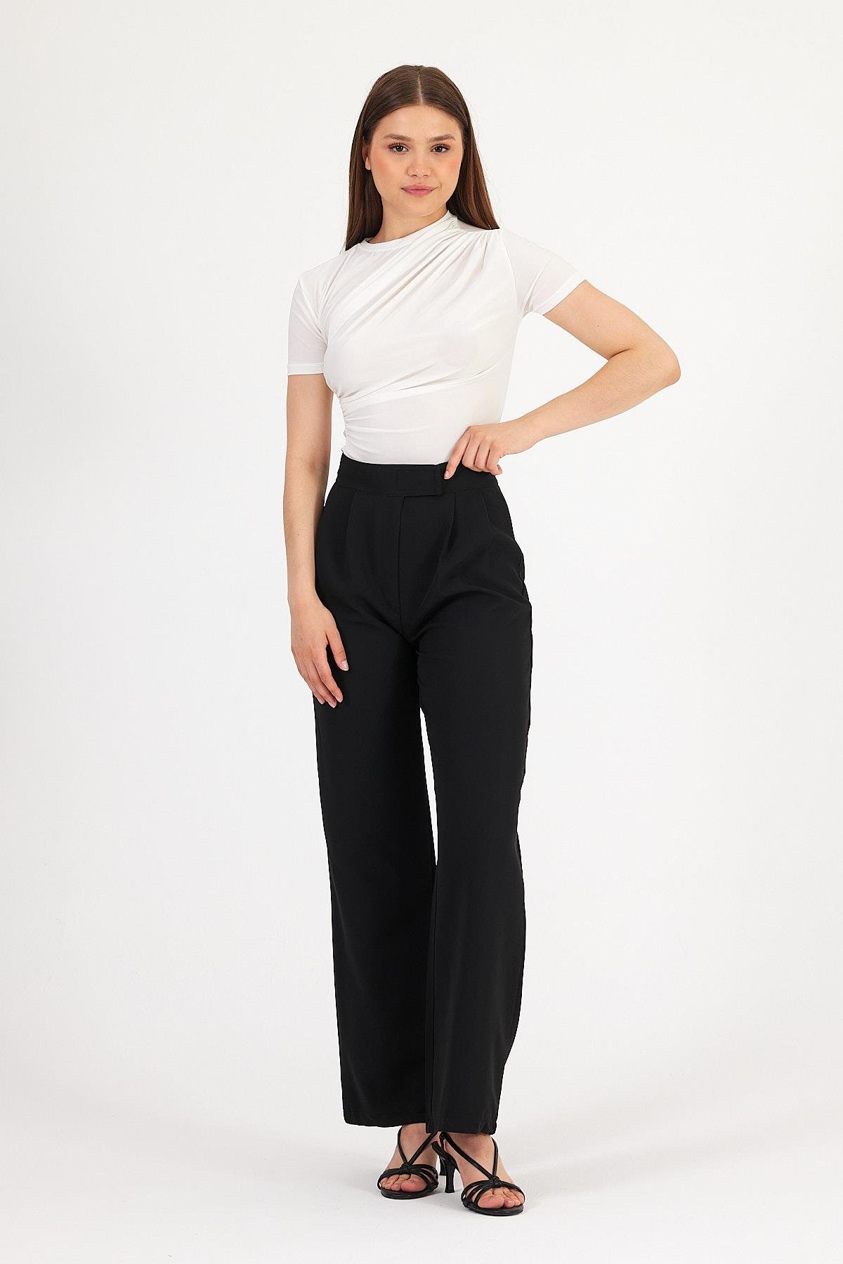 DENİM-PANTOLONMISS ELEGANTCIRTLI DOUBLE PALOZZO 