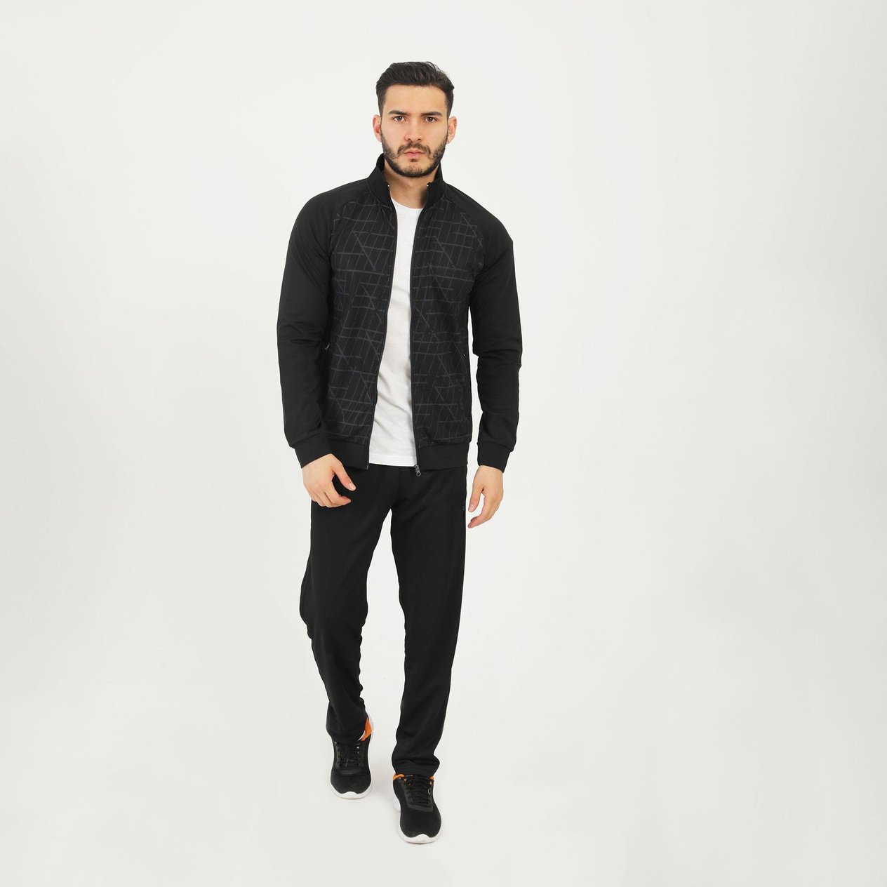 Joma Erkek Günlük Sweatshirt Sweat Full Zip Dark 4231306 SWEAT FULL ZIP POLY.DARK M