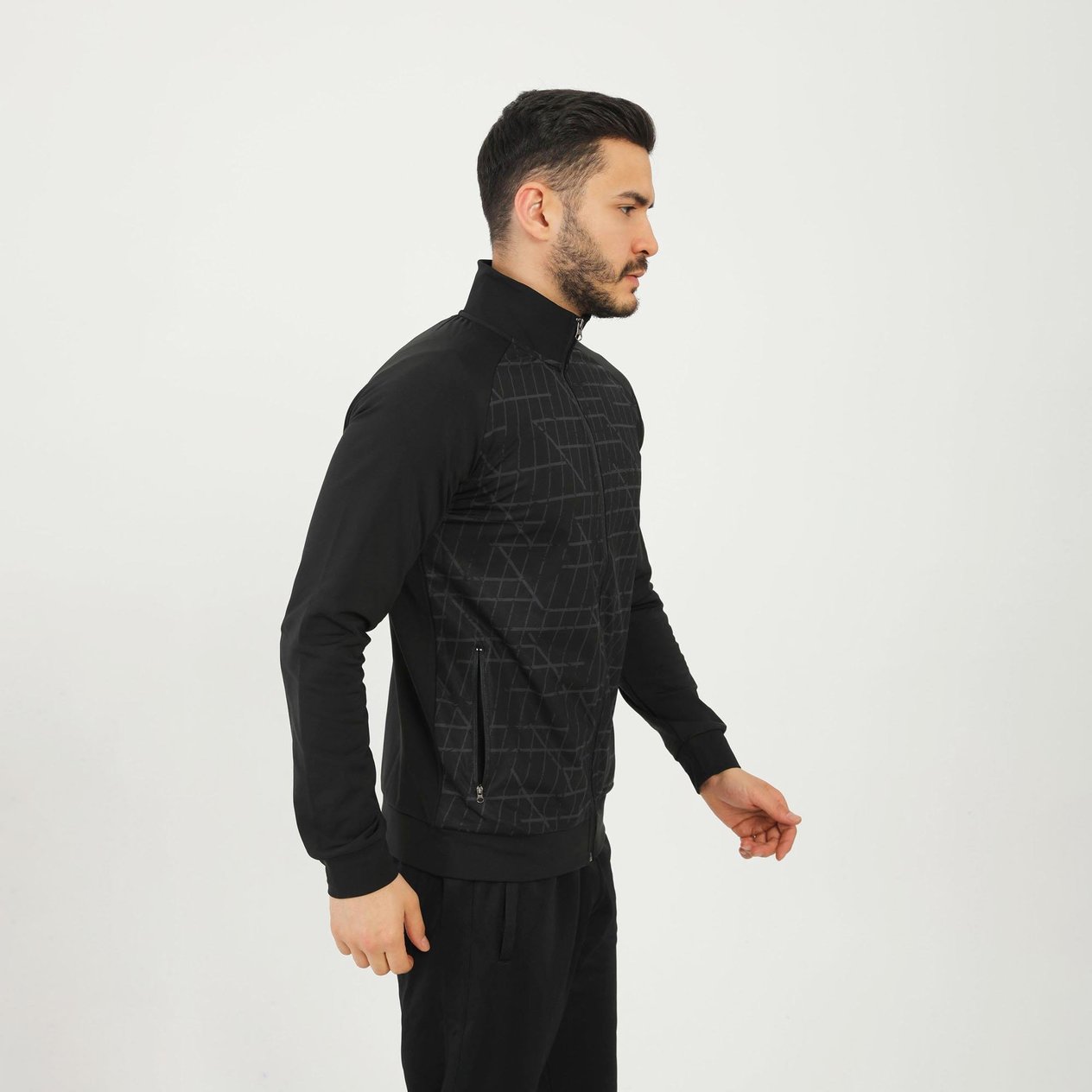 Joma Erkek Günlük Sweatshirt Sweat Full Zip Dark 4231306 SWEAT FULL ZIP POLY.DARK M