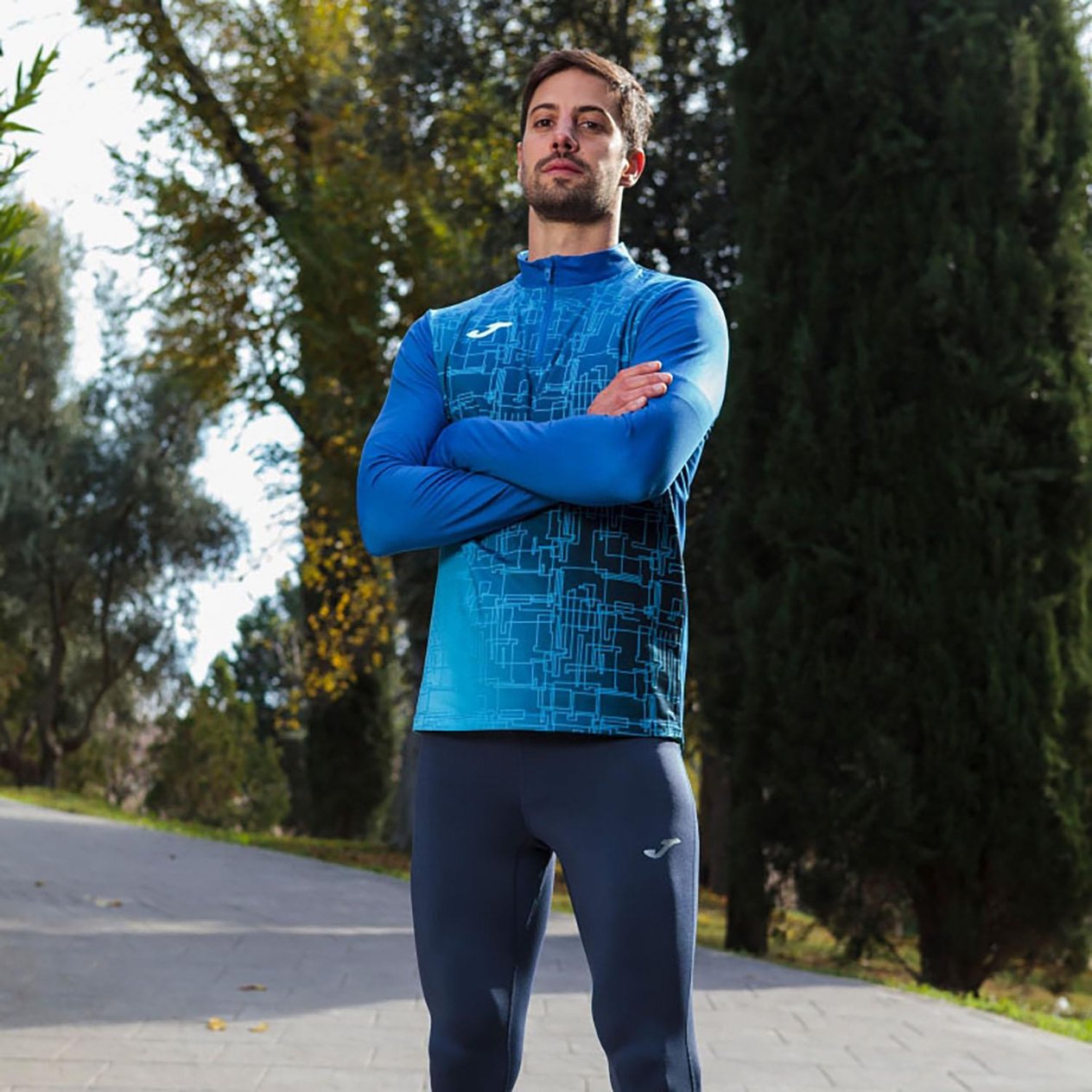 Joma Erkek Koşu - Yürüyüş Sweatshirt Elite 101930.700 ELITE VIII SWEATSHIRT ROYAL