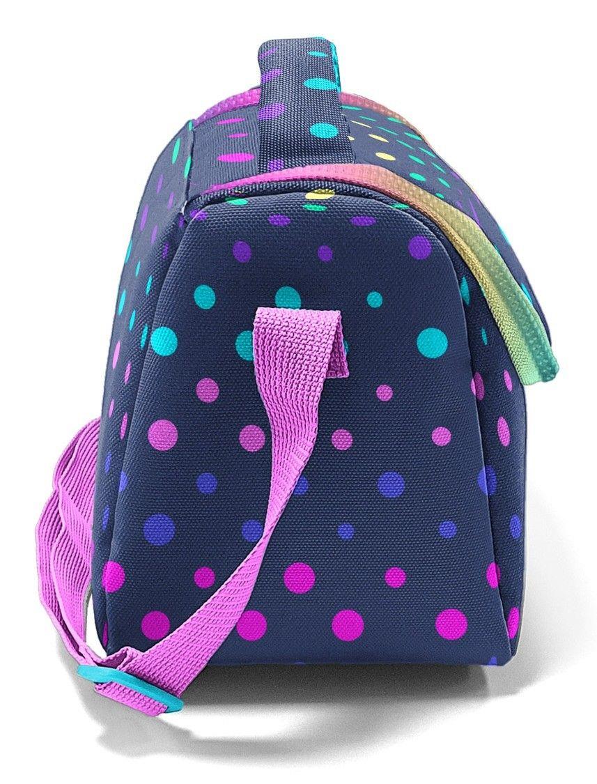 Coral High Kız Çocuk Beslenme Çantası - Thermo - Puantiyeli Mor 22772
