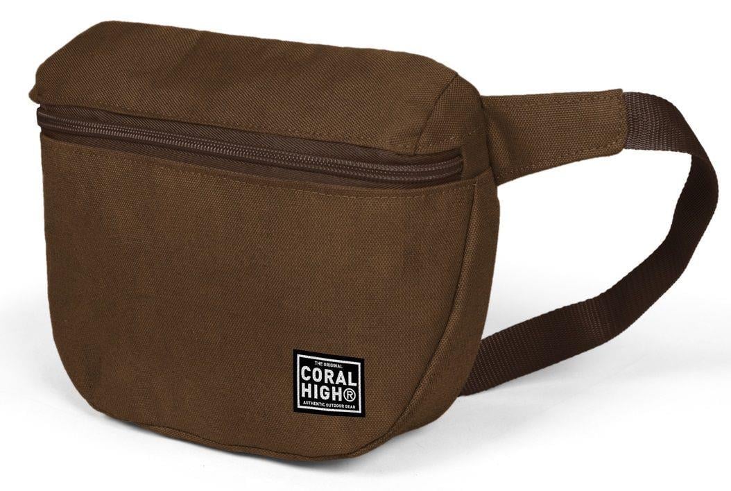 Coral High Lüks Suni Deri Bel Çantası