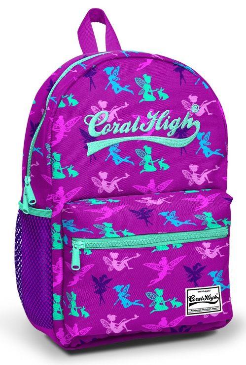 Coral High Mor Yeşil Perili Anaokulu ve Günlük Sırt Çantası