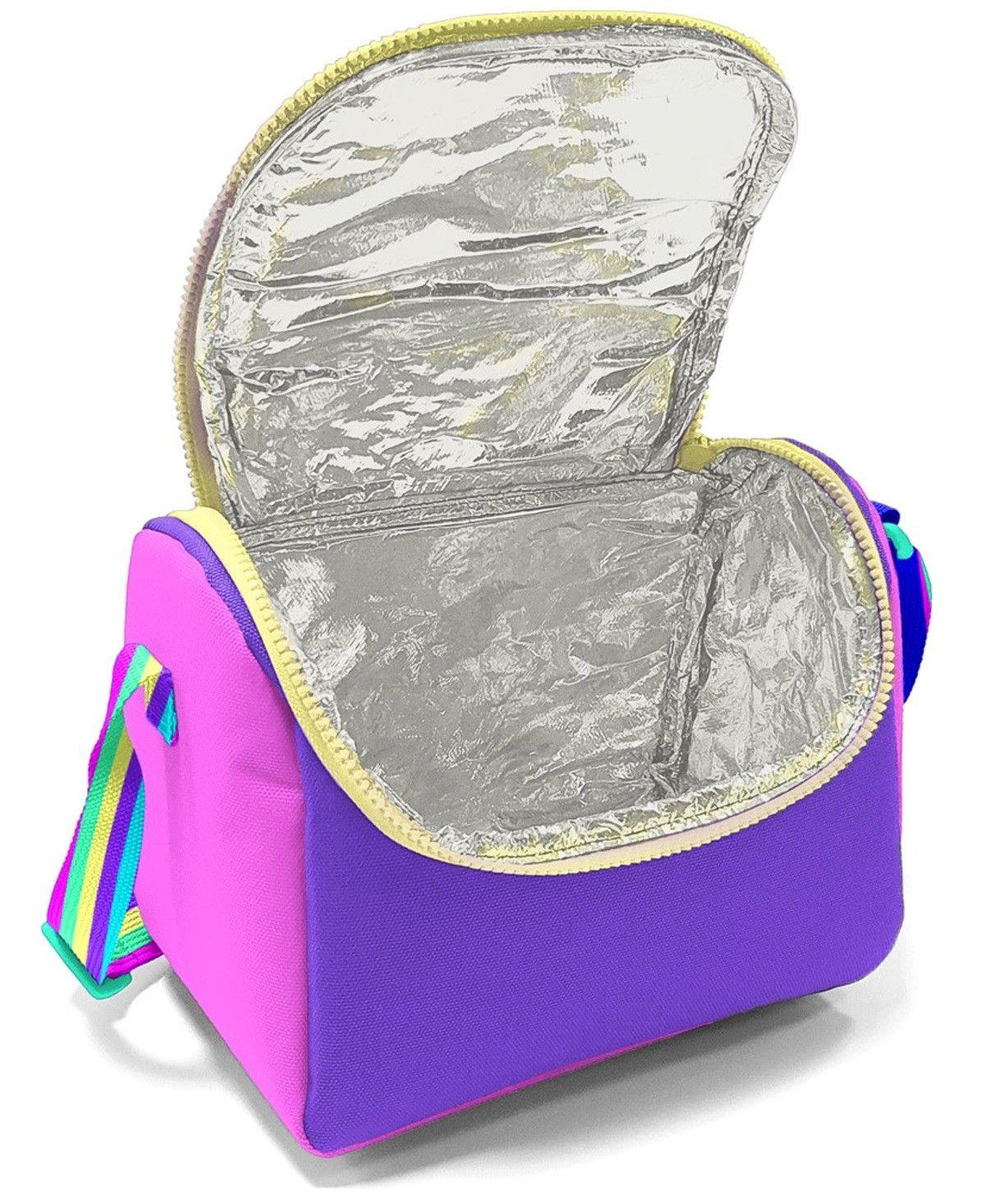Coral High Pembe Pastel Renkli Üçlü Çekçek Işıklı Tekerlekli Çanta Seti - Kız Çocuk