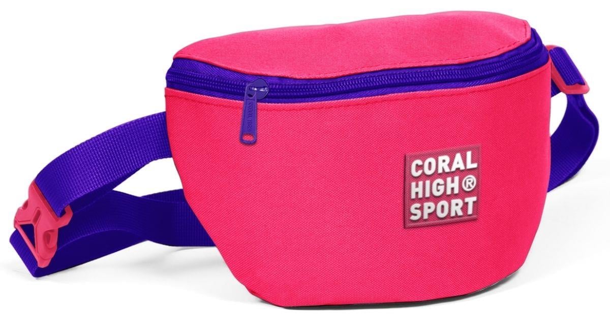 Coral High Sport İki Bölmeli Bel Çantası