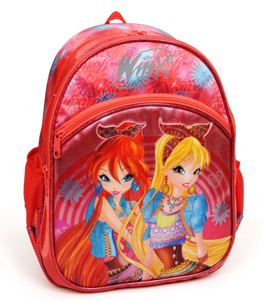 Winx Club Lettering Love Okul Çantası Kırmızı
