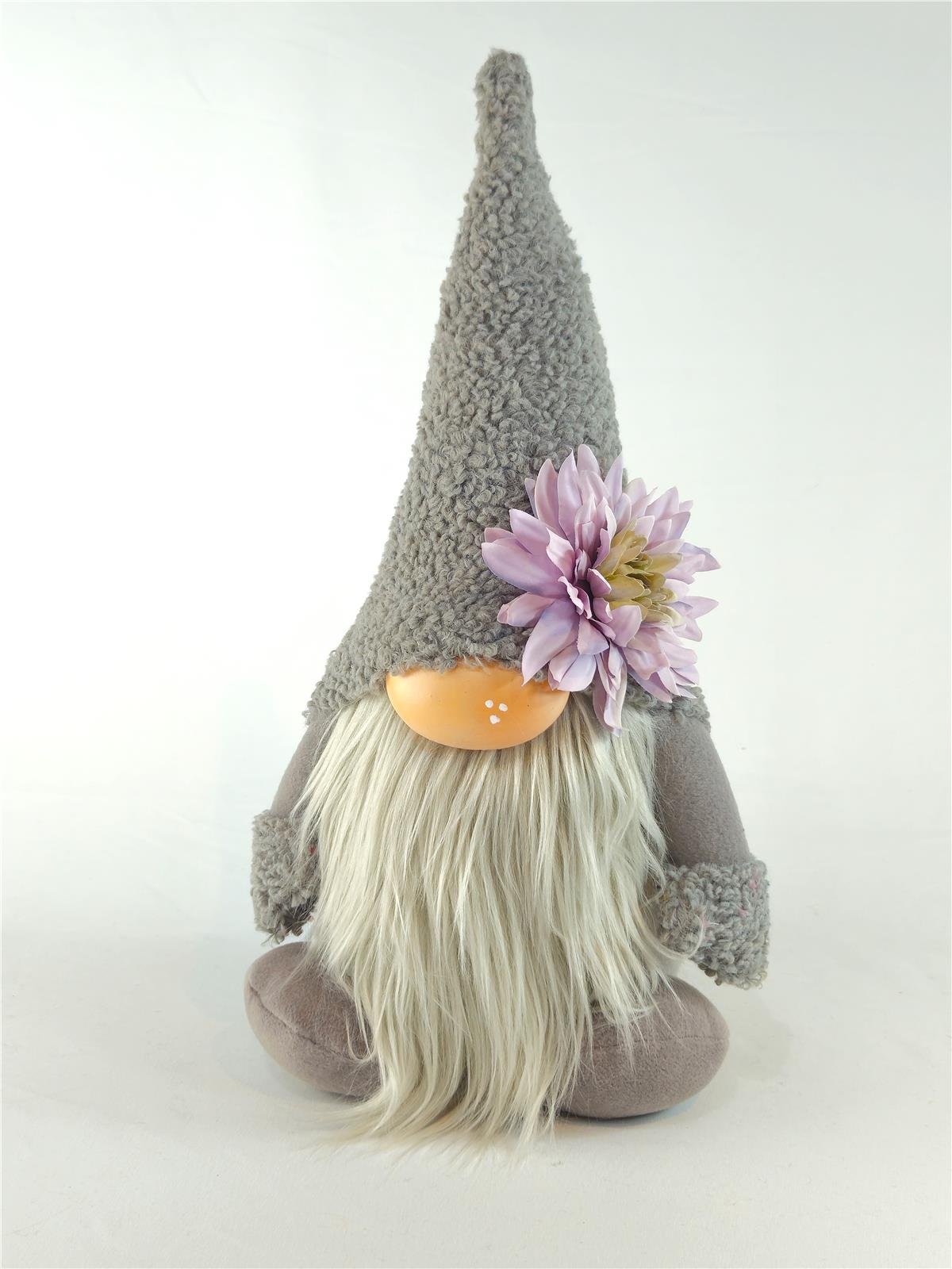Peluş Şans Gnomu Gri