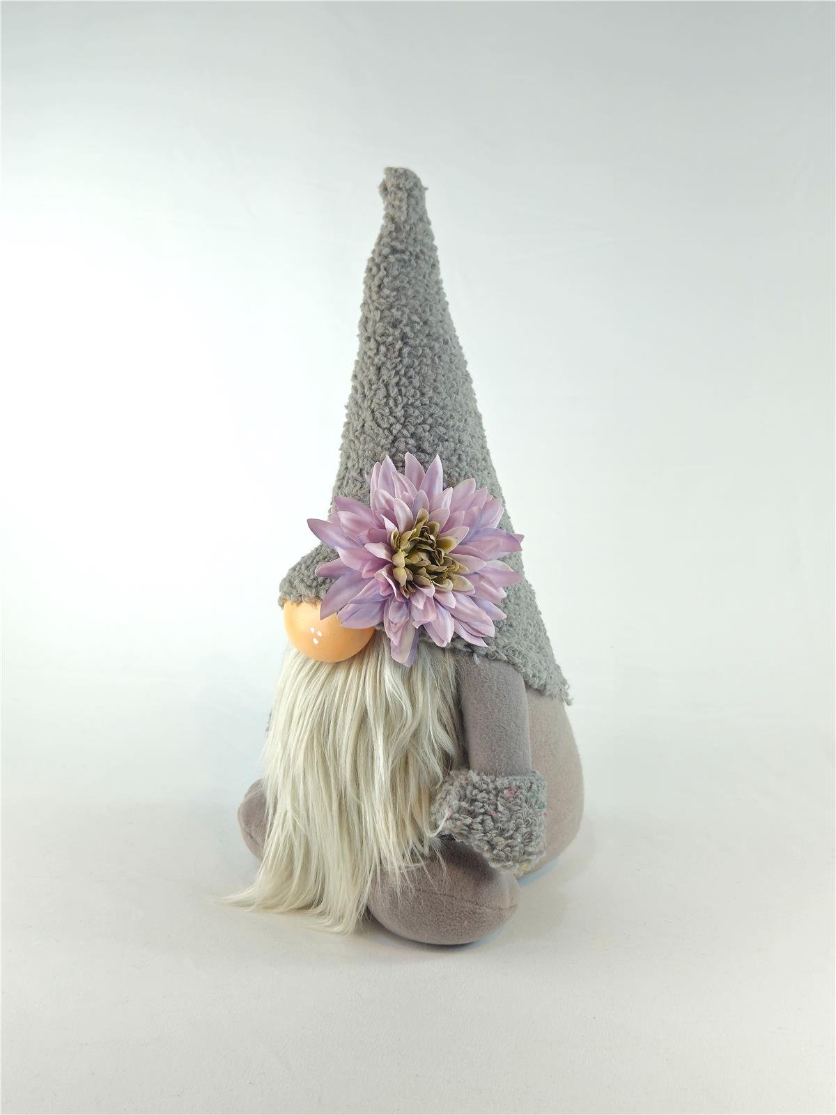 Peluş Şans Gnomu Gri