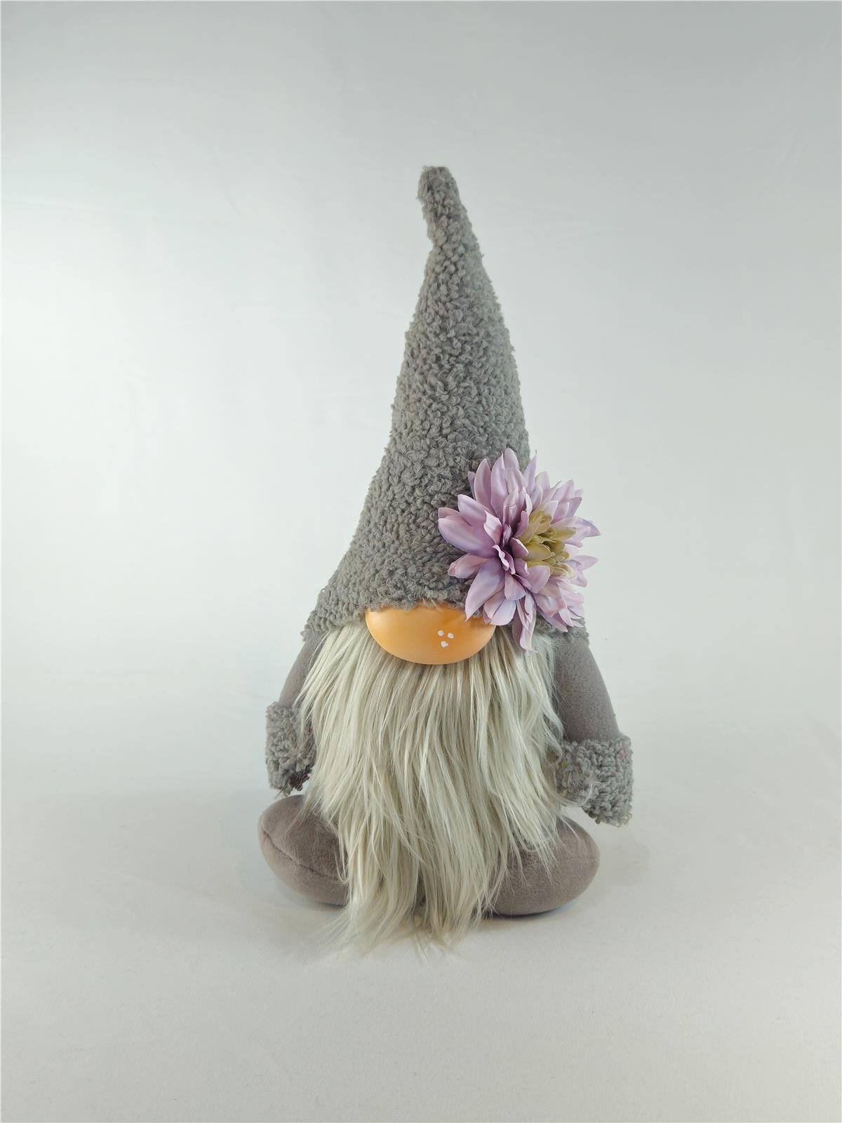 Peluş Şans Gnomu Gri