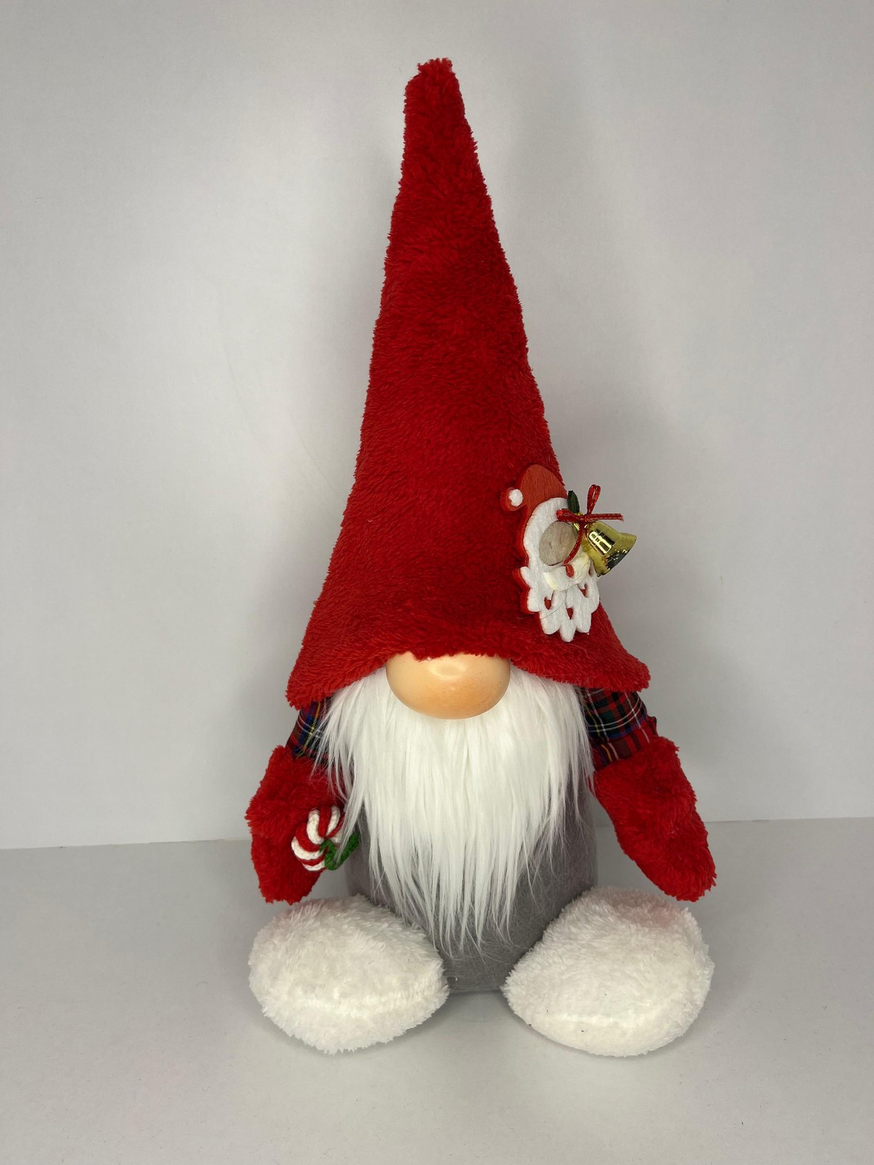 Peluş Şans Gnomu Kırmızı
