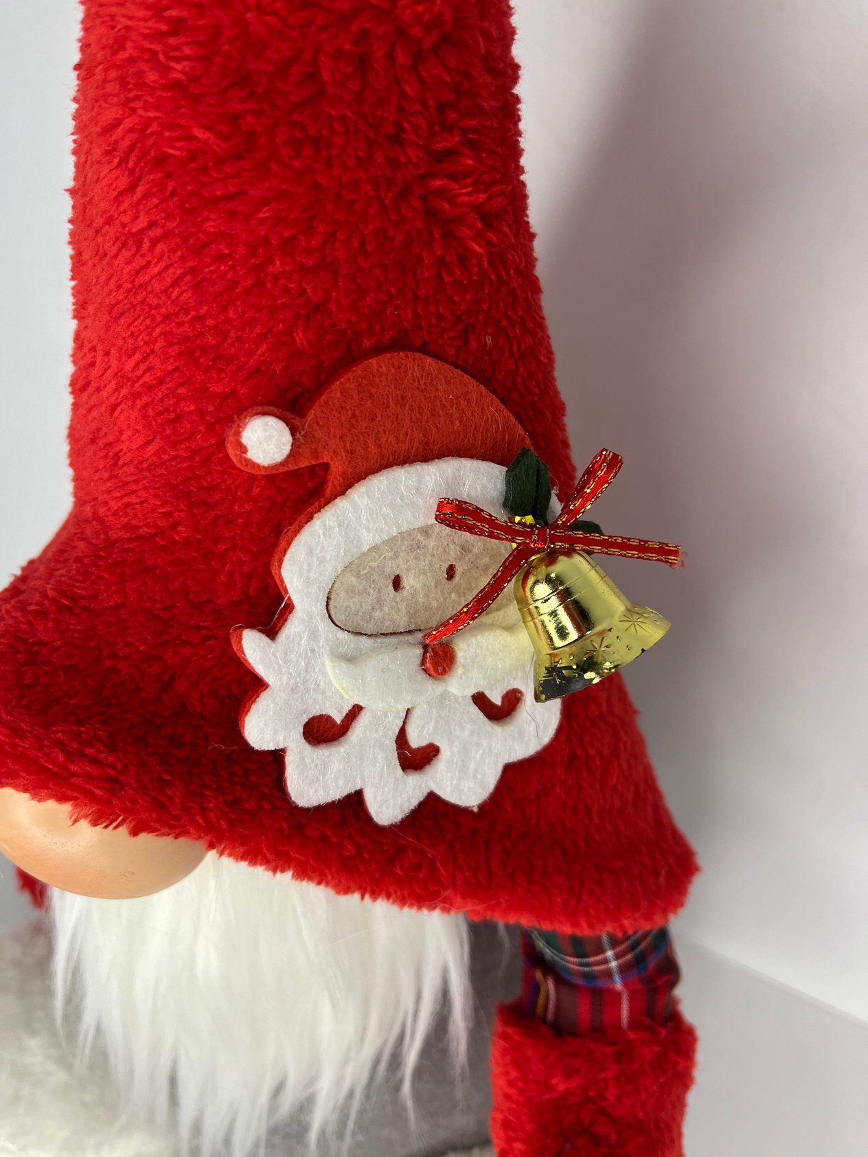 Peluş Şans Gnomu Kırmızı