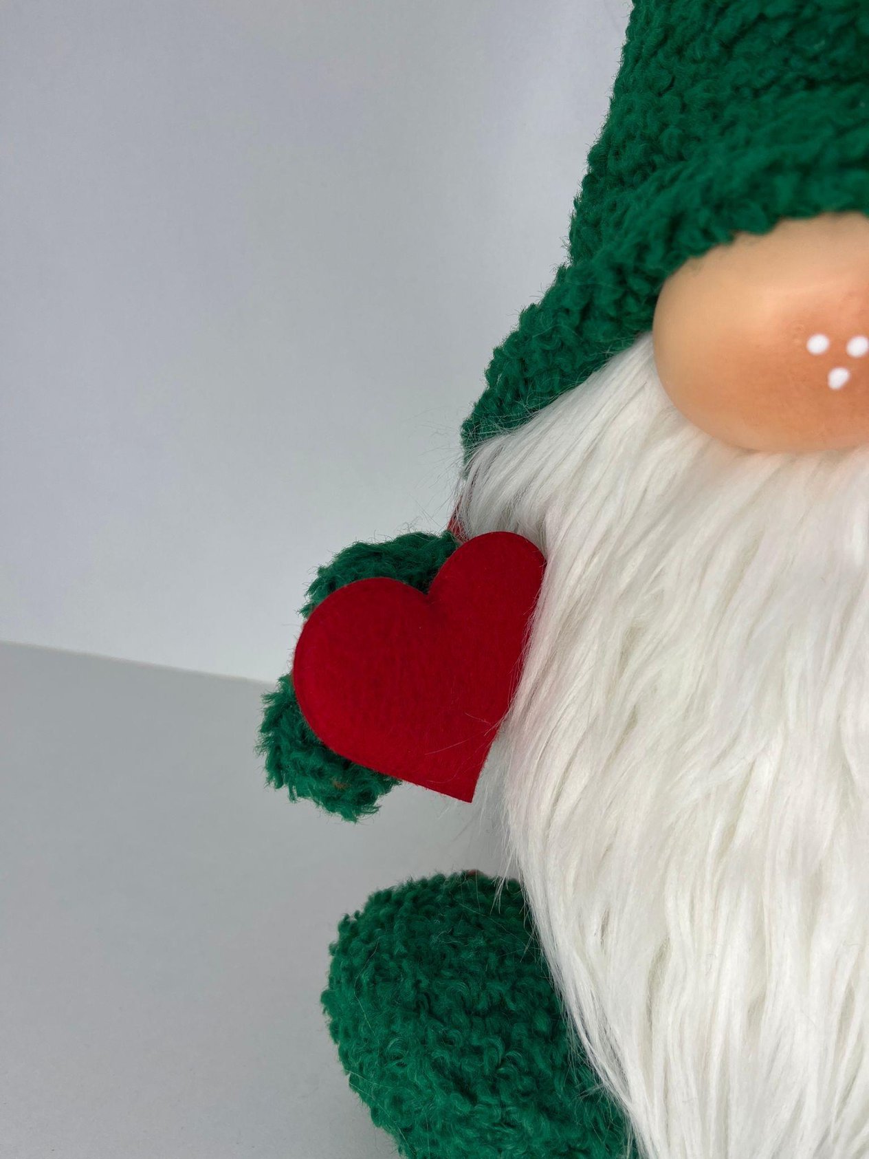 Peluş Şans Gnomu Yeşil
