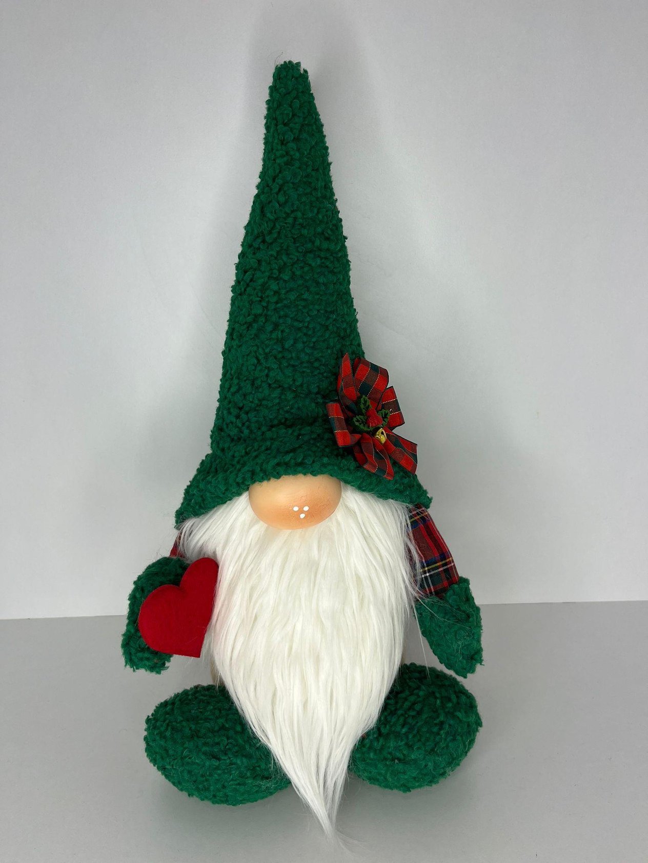 Peluş Şans Gnomu Yeşil