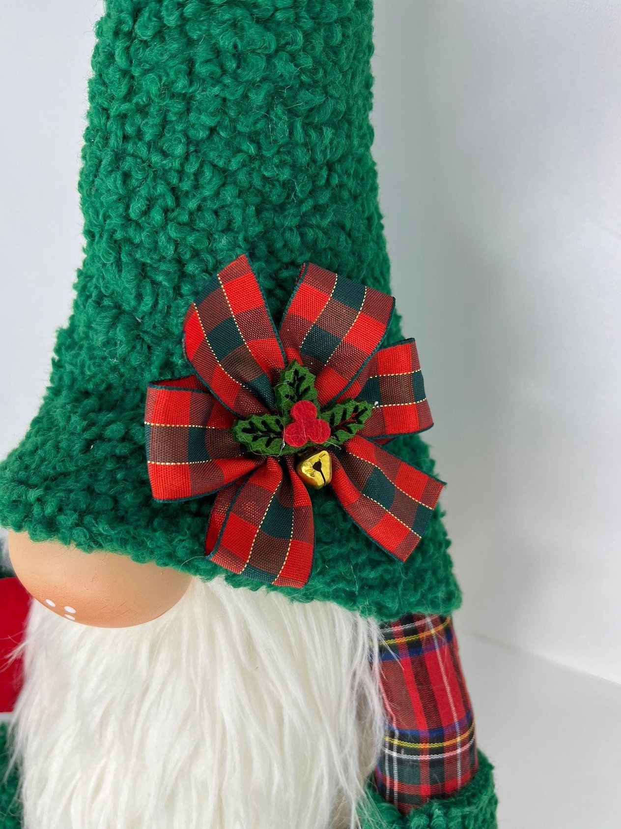 Peluş Şans Gnomu Yeşil