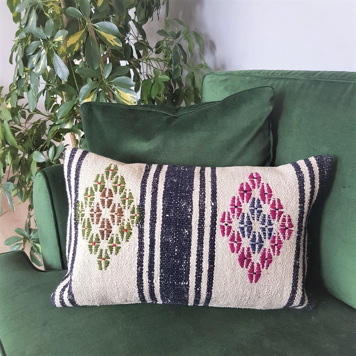 Cicim Kelim Cushion Cover Multi Color 01