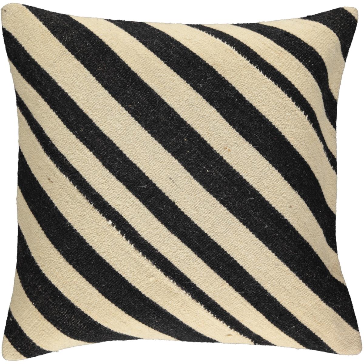 Diagonal Kelim Cushion Cover Multi Color 04