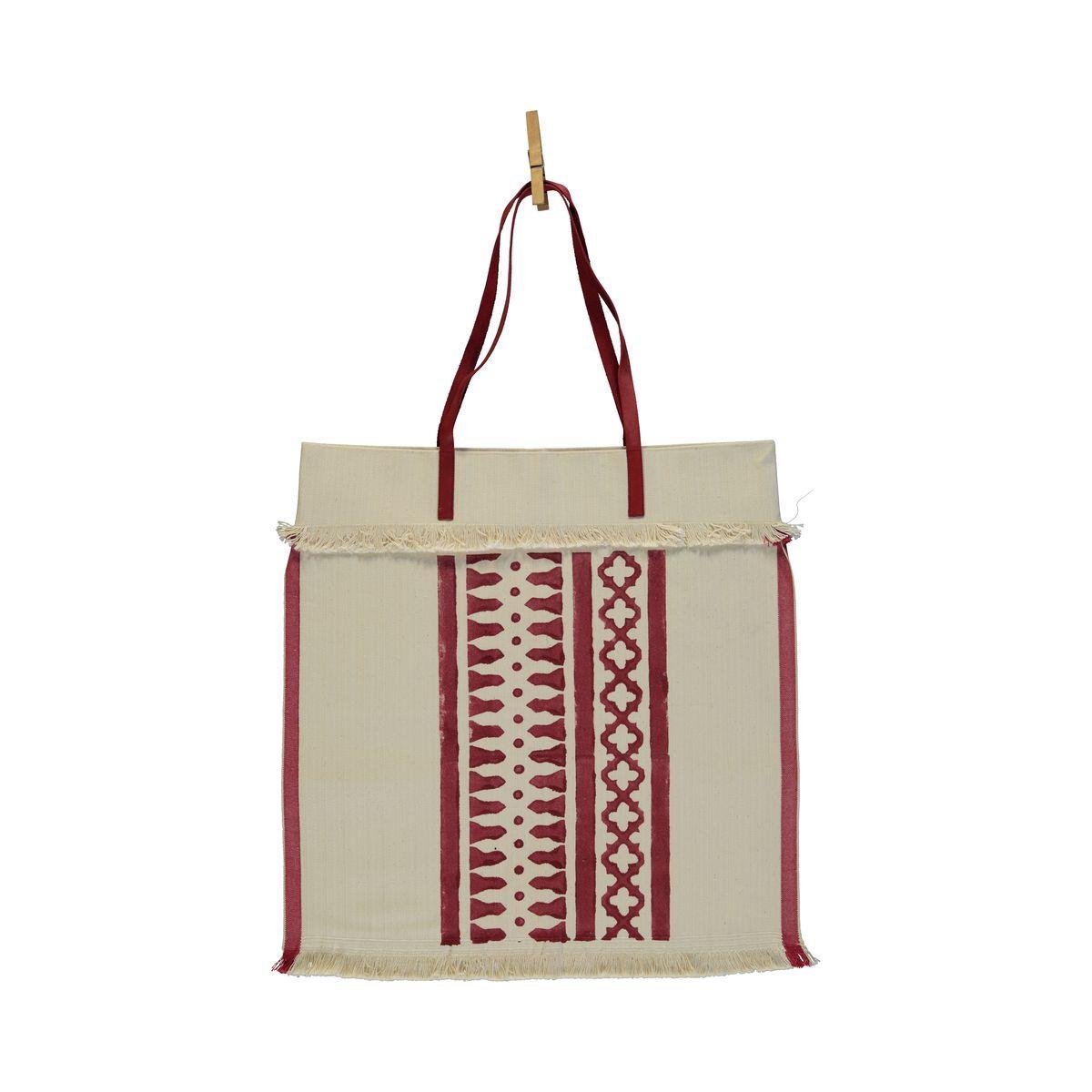 Dora Bag Natural - Red