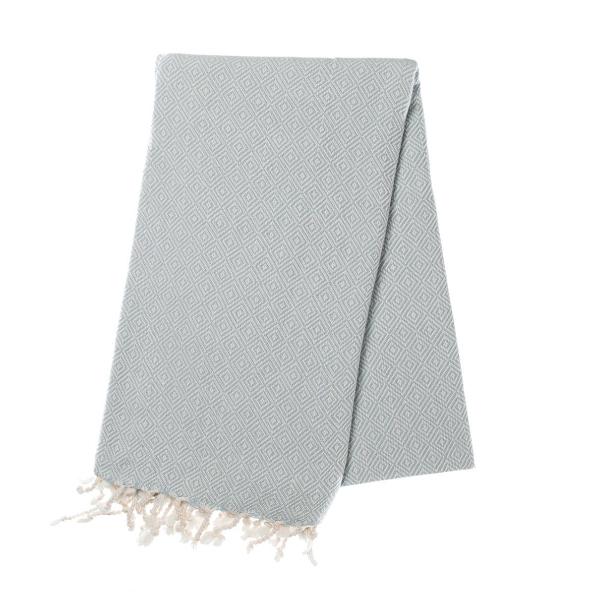 Diamond Peshtemal Light Blue