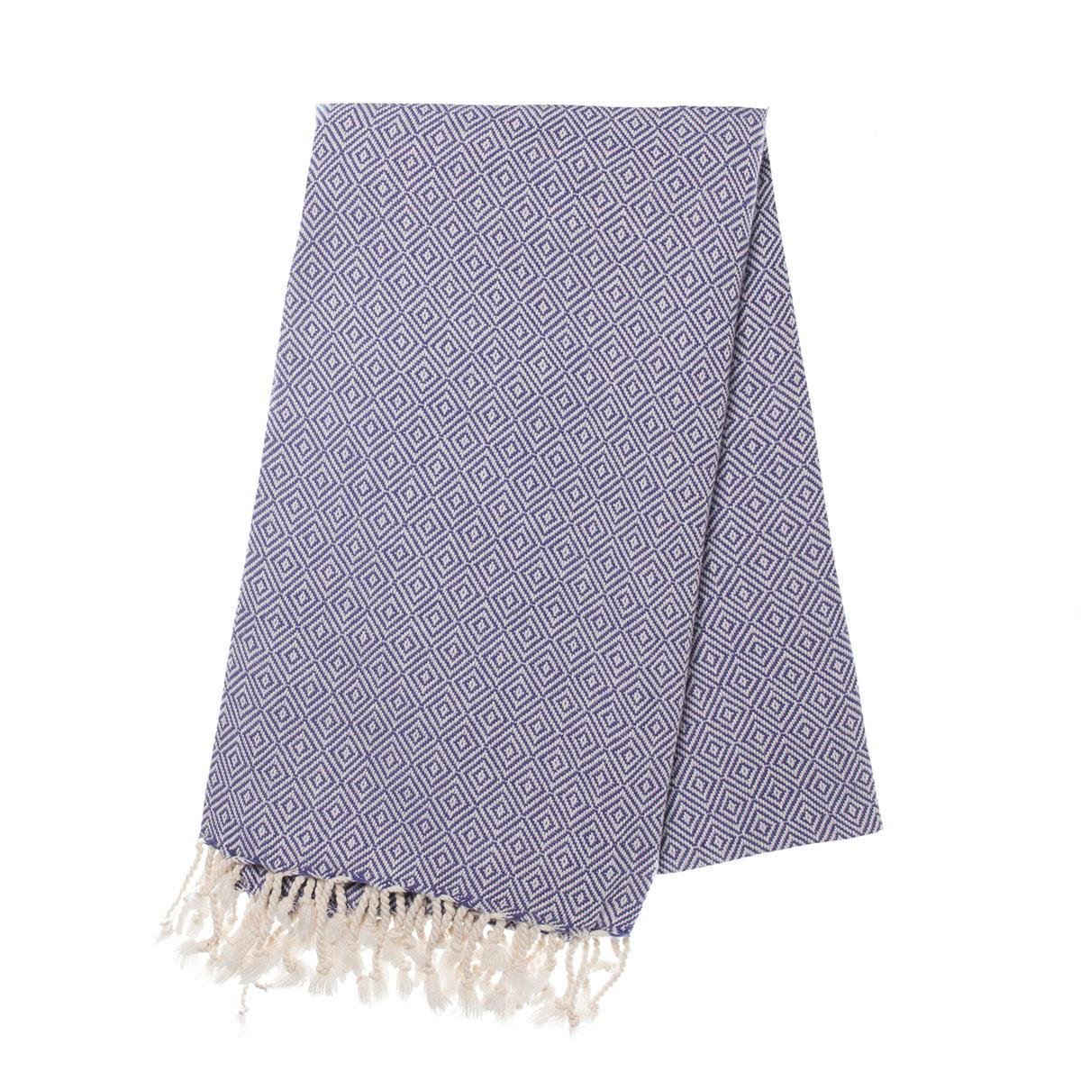 Diamond Peshtemal Dark Lilac