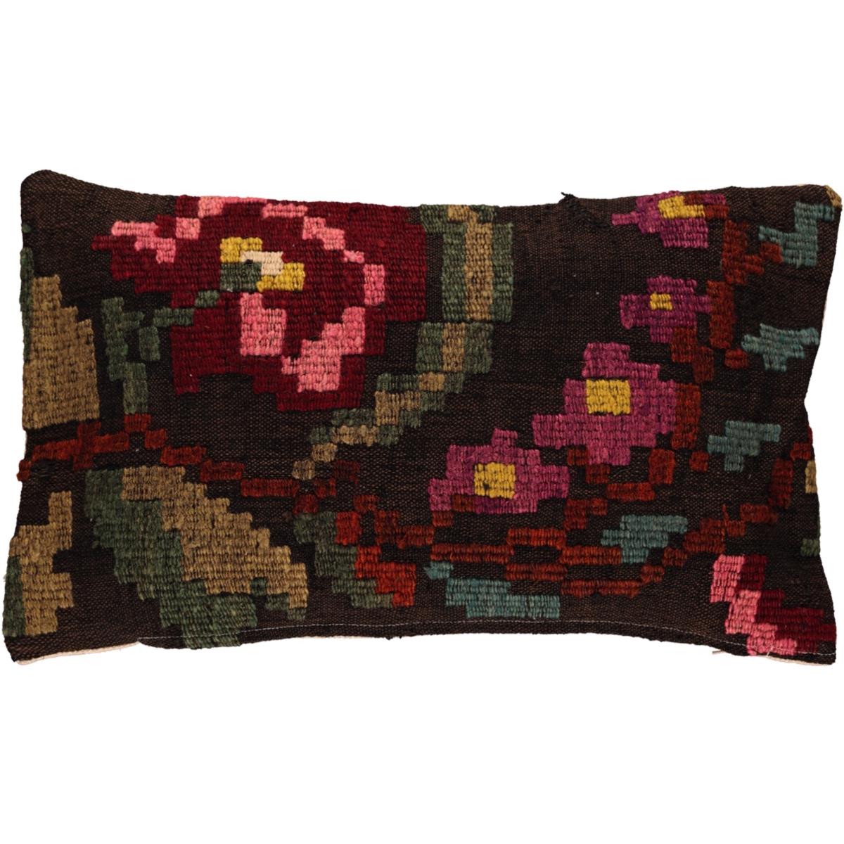 Rose Kelim Cushion Cover Multi Color 16