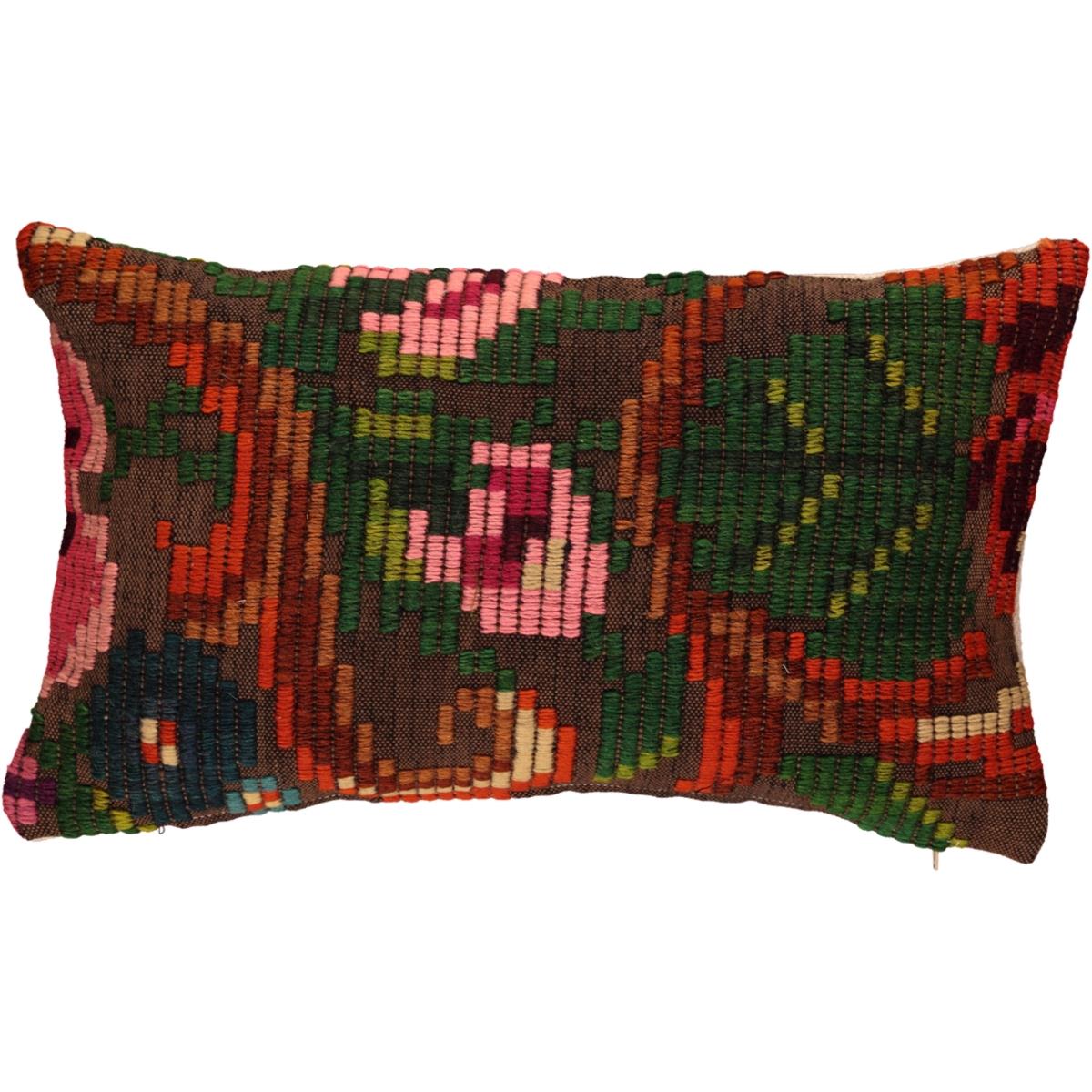 Rose Kelim Cushion Cover Multi Color 37