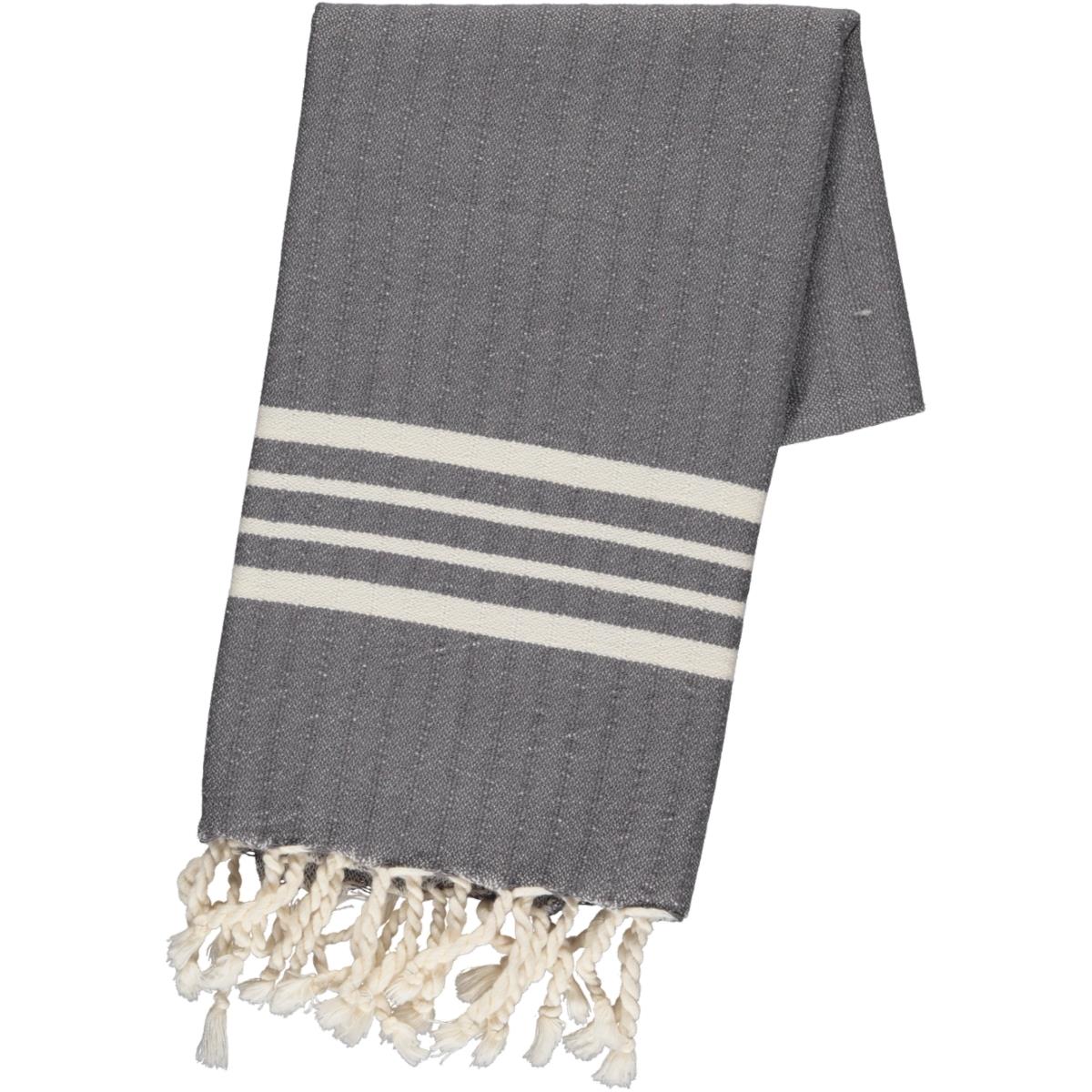 Hand Towel Krem Sultan Peshkir Dark Grey