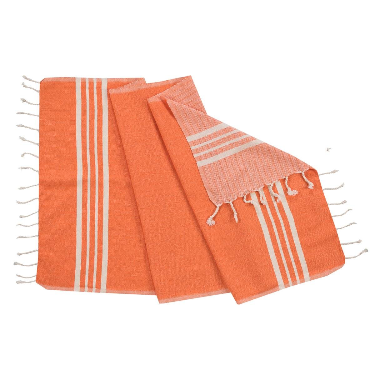 Hand Towel Krem Sultan Peshkir Orange