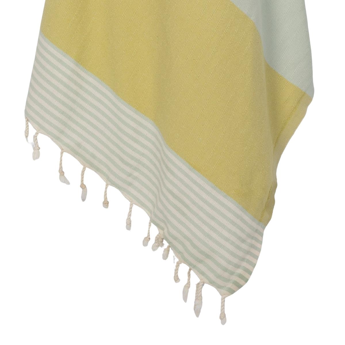 Twin Sultan Peshtemal Mint Green - Green - Natural