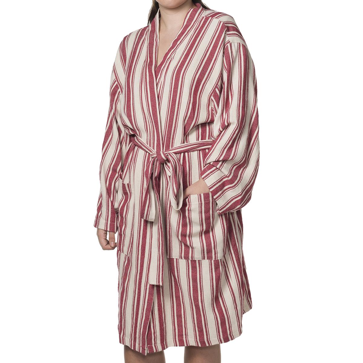 Karakız Bathrobe Kimono Dusty Rose
