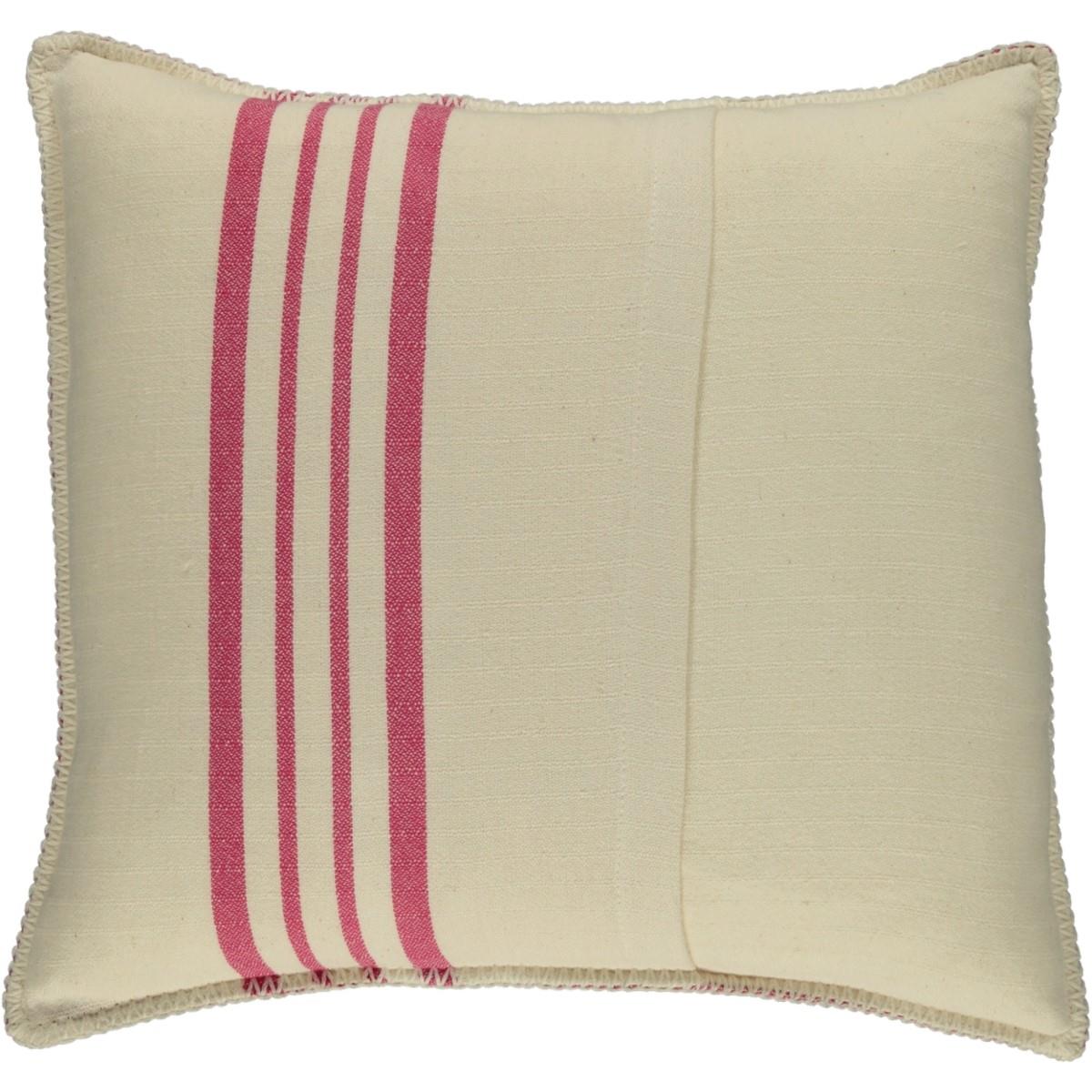 Krem Sultan Classic Cushion Cover Fuchsia