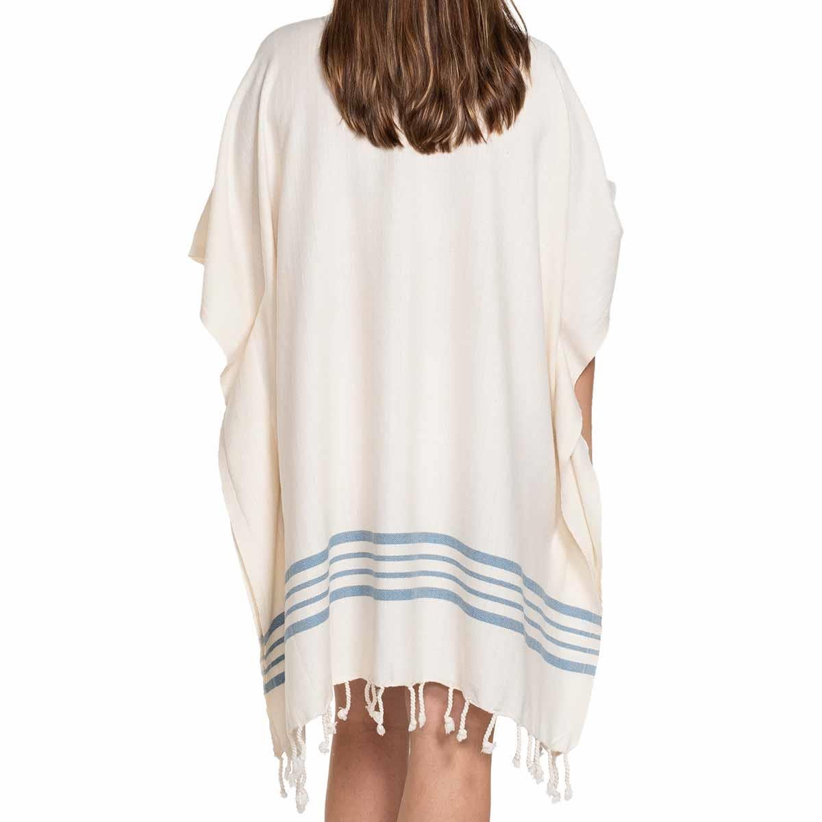 Krem Sultan Tunic Natural - Air Blue