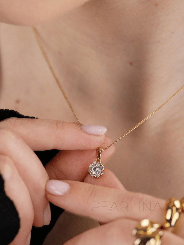 Tektaş Rose Gold Xuping Kolye