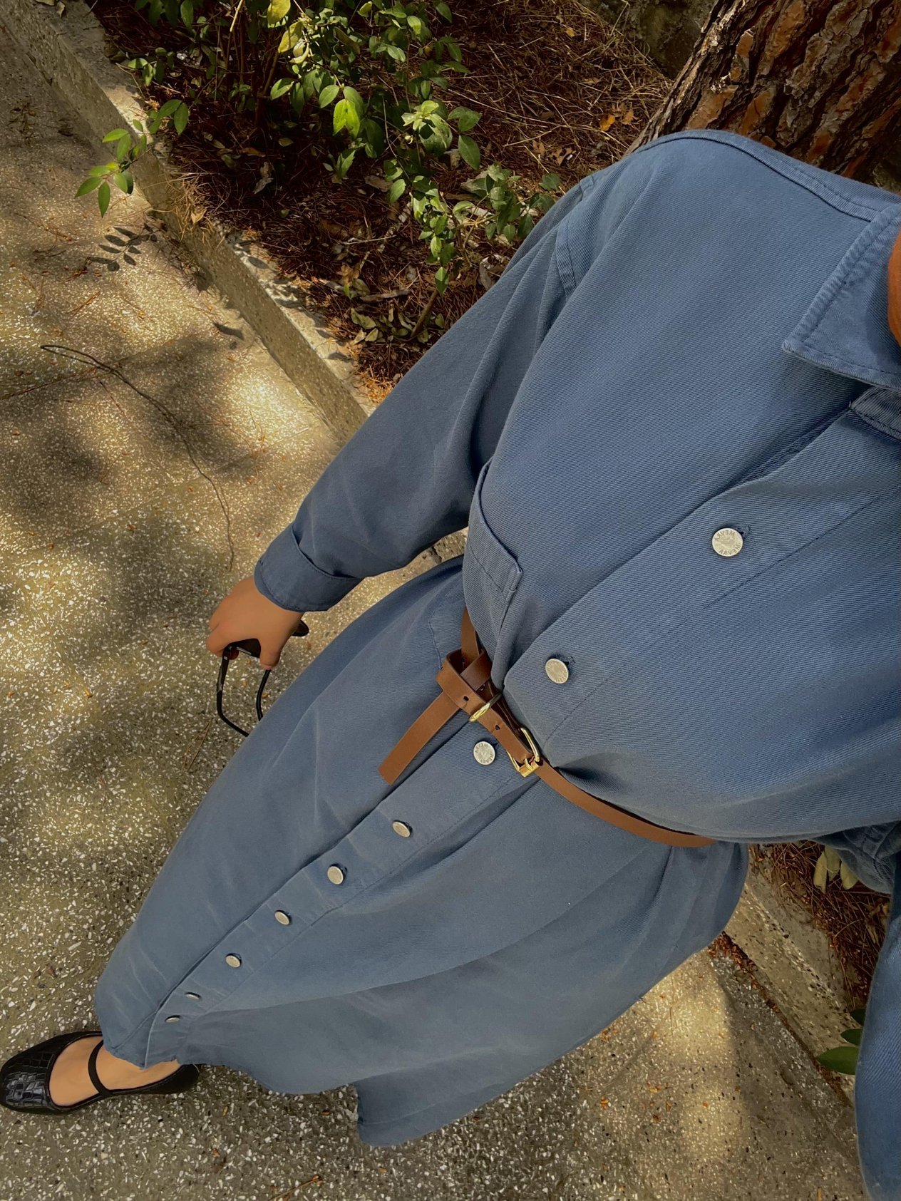 Denim Elbise İndigo