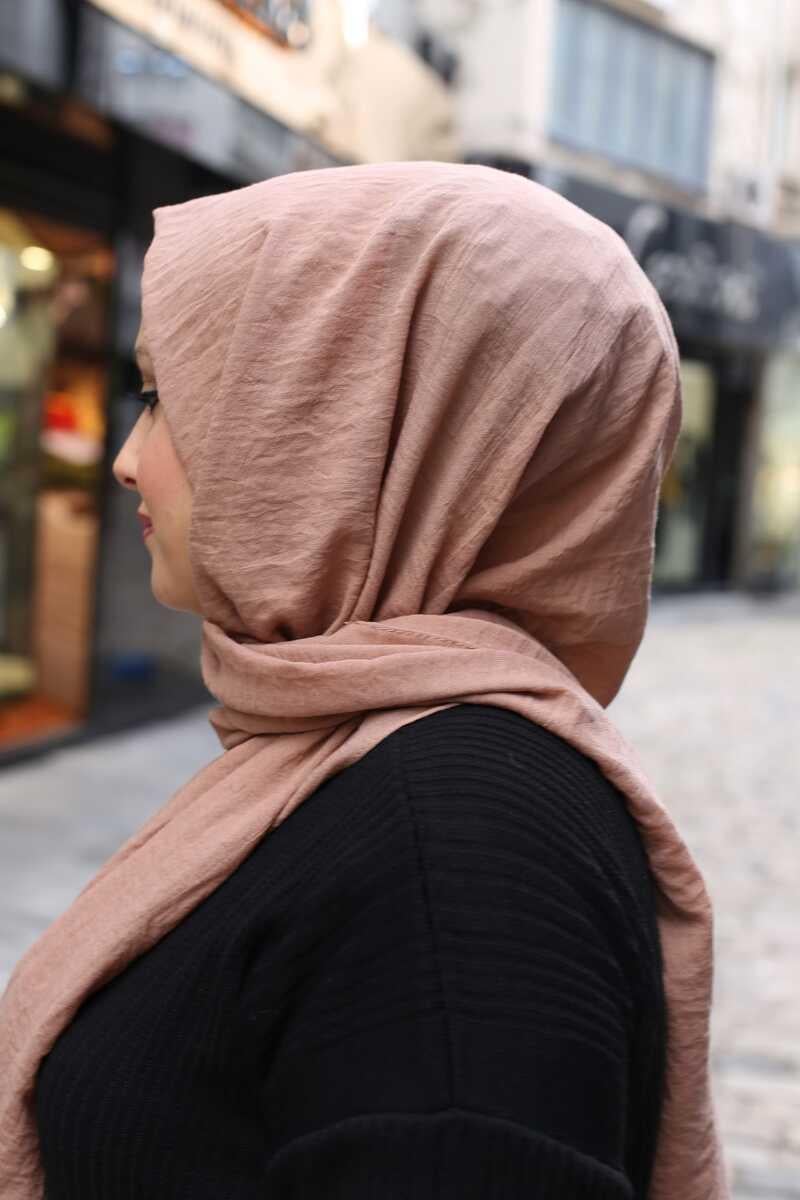 Cotton Voile ShawlL Camel